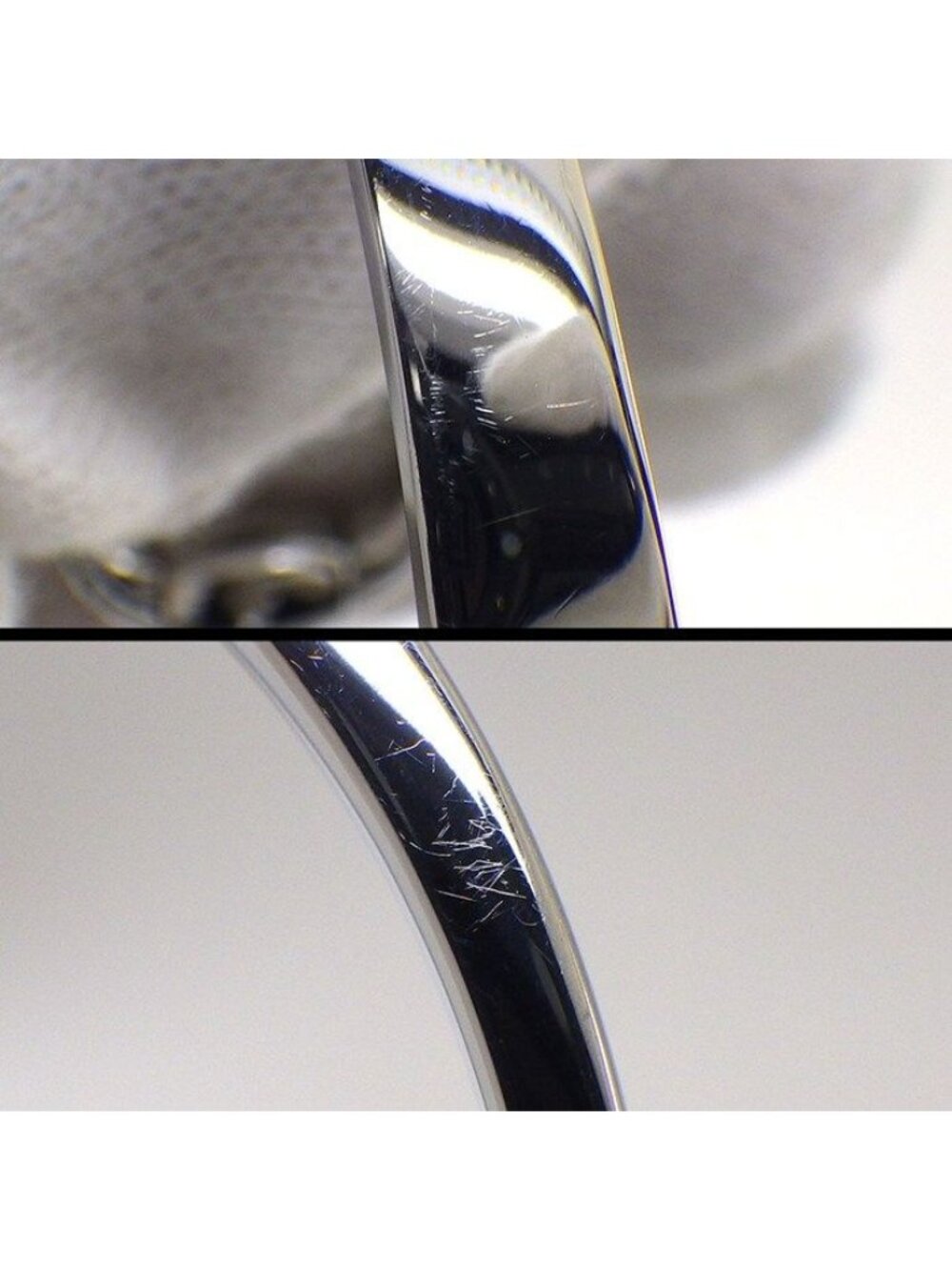 Gucci Watch Frame 128.5 Square GG Pattern Pink Shell Dial SS Quartz Movement - Picture 8 of 10